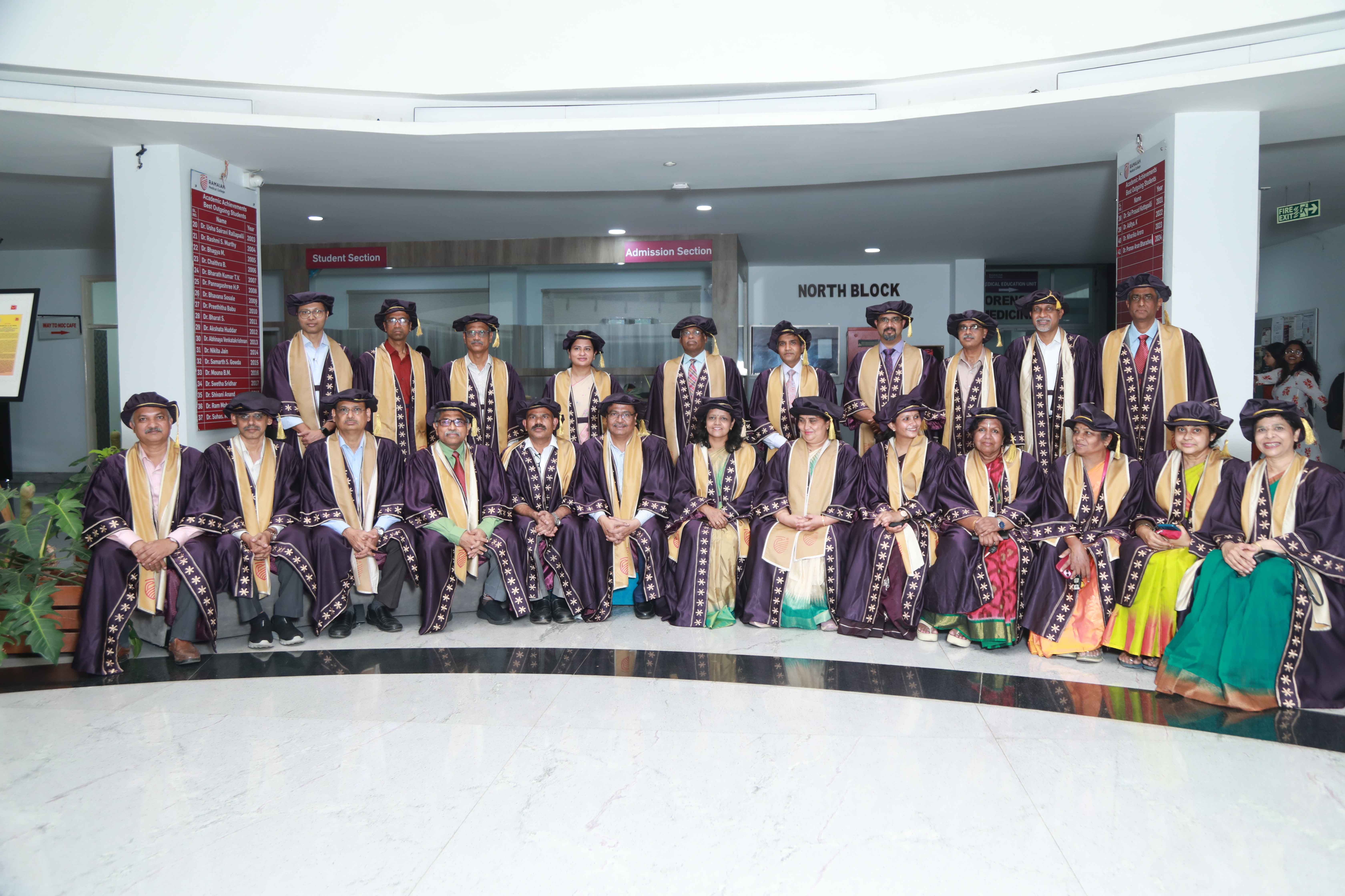 10th Annual Convocation of RUAS - Ramaiah Medical College - MD/MS & DM/MCh held at Auditorium, RMC